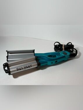 Bed Head TIGI Wave Artist Deep Waver BH305 Teal Blue Silver Hair Styling Tool